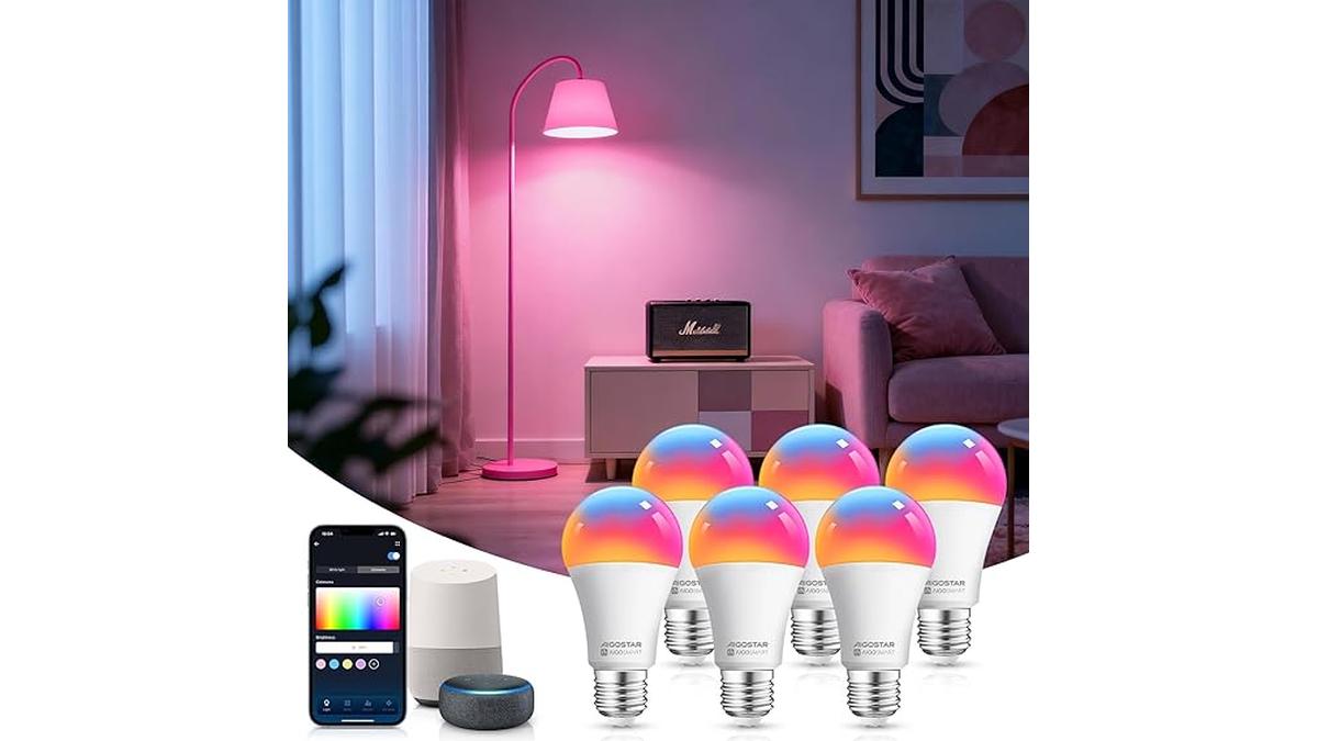 Aigostar 6 Lampadine Smart WiFi E27 9W