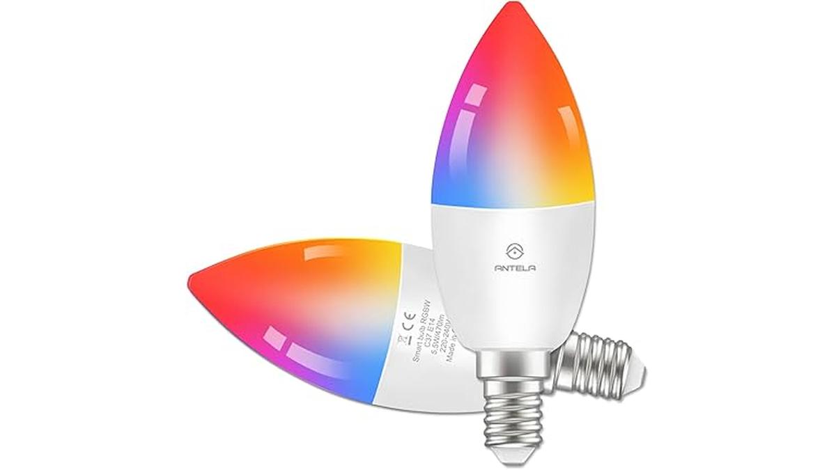 ANTELA Lampadina Smart Wifi Alexa E14