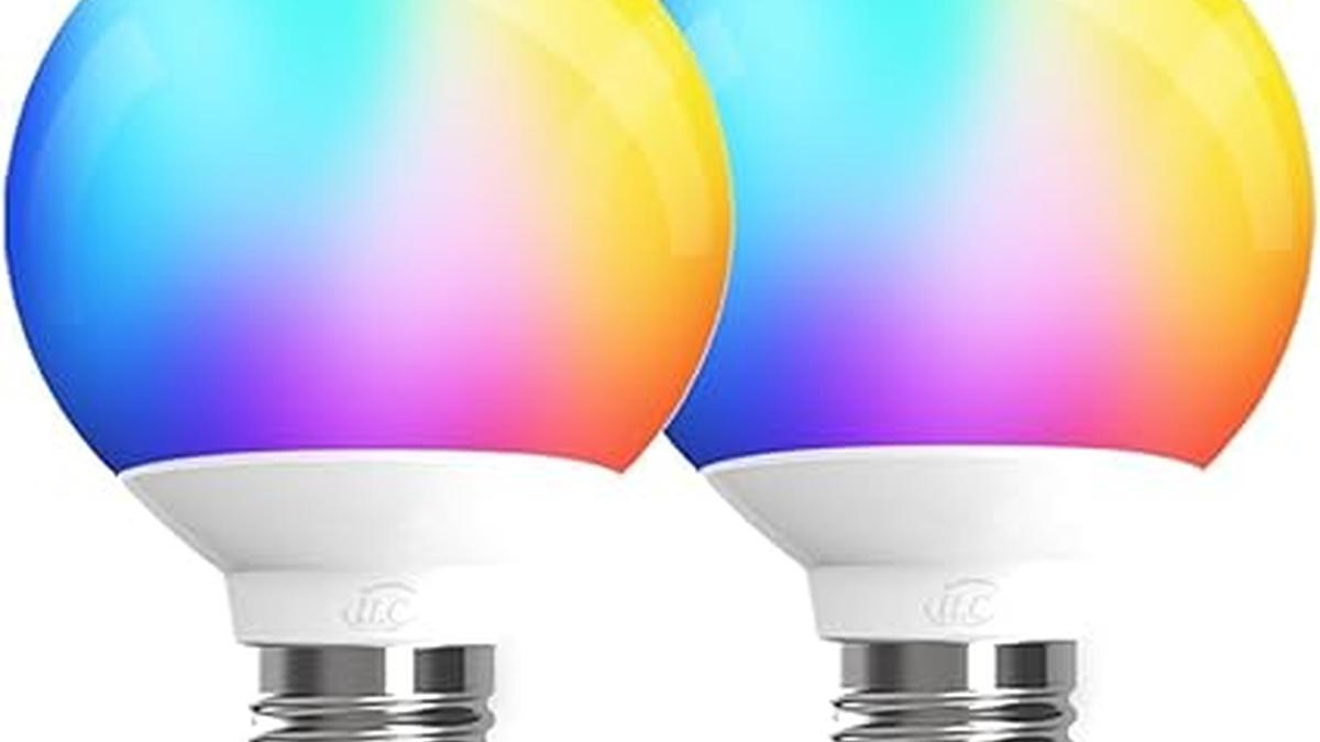 iLC 2 Lampadine a Sfera Alexa E27