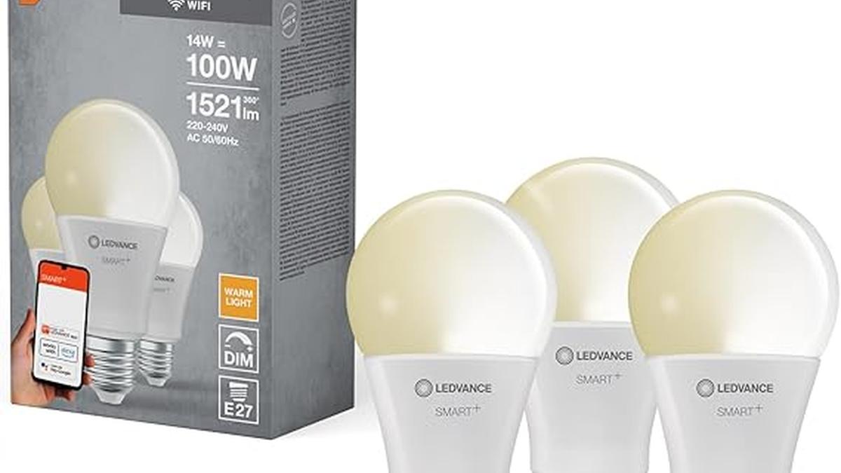 LEDVANCE 3 Lampadine Smart WiFi E27