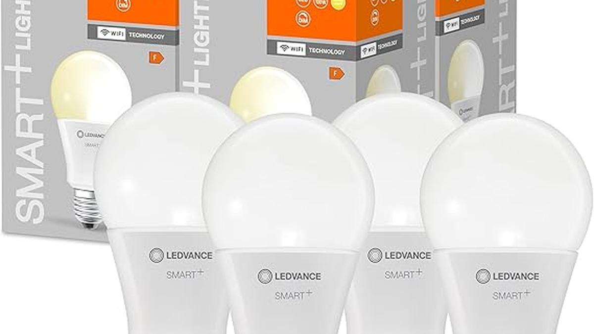 LEDVANCE 4 Lampadine Smart WiFi E27