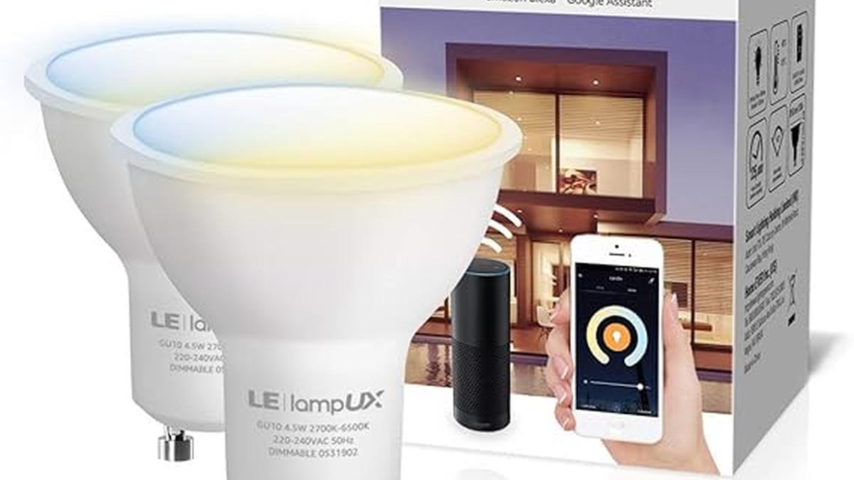 Lepro 2 Lampadine Smart GU10 WiFi 4.5W