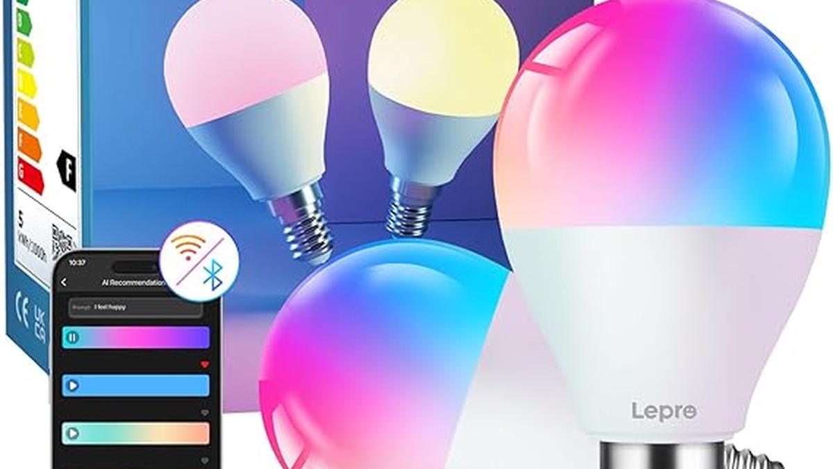 Lepro BP1 AI 2 Lampadine Alexa E14