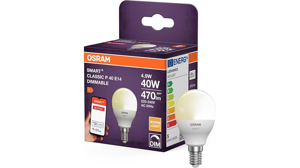 OSRAM Lampadina SMART P40 E14 4.9W ZigBee