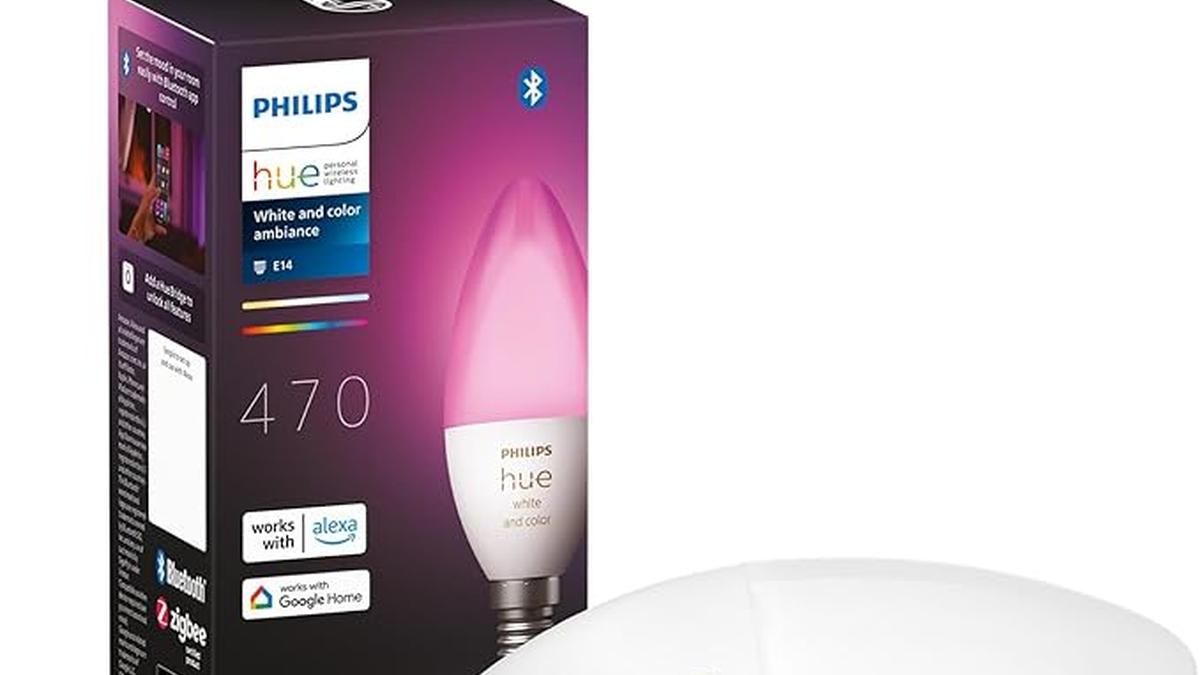 Philips Hue Lampadina Smart Bluetooth E14 15W