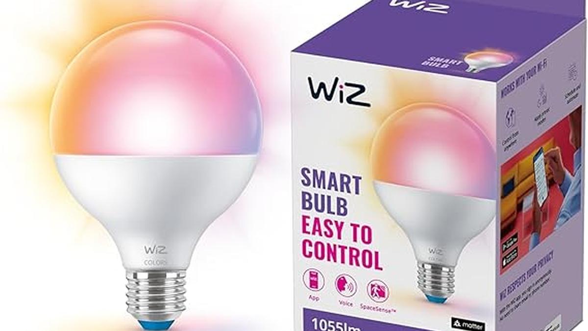 WiZ Lampadina Smart WiFi E27 11W Dimmerabile Multicolore