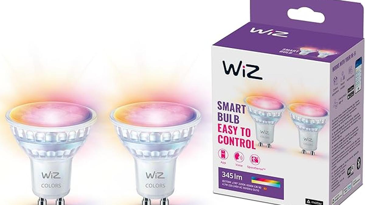 WiZ Smart LED GU10 Wi-Fi e Bluetooth