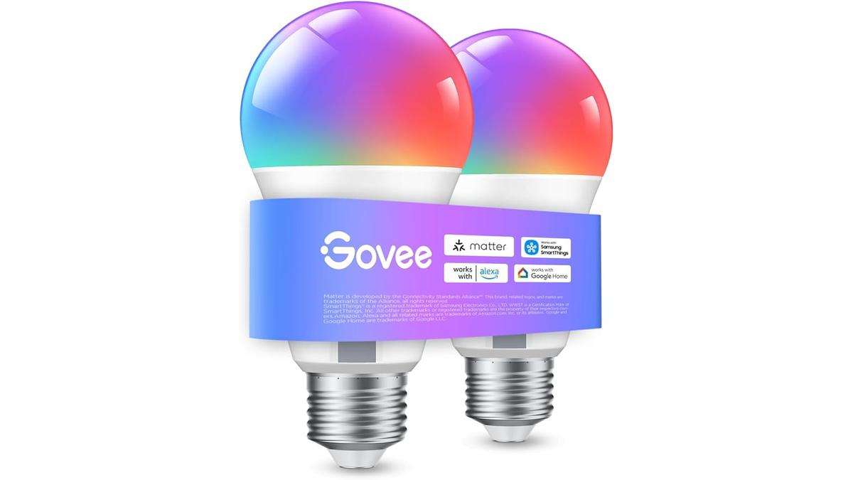 Govee Lampadina LED E27 Intelligenti WiFi e Bluetooth pacco da 2