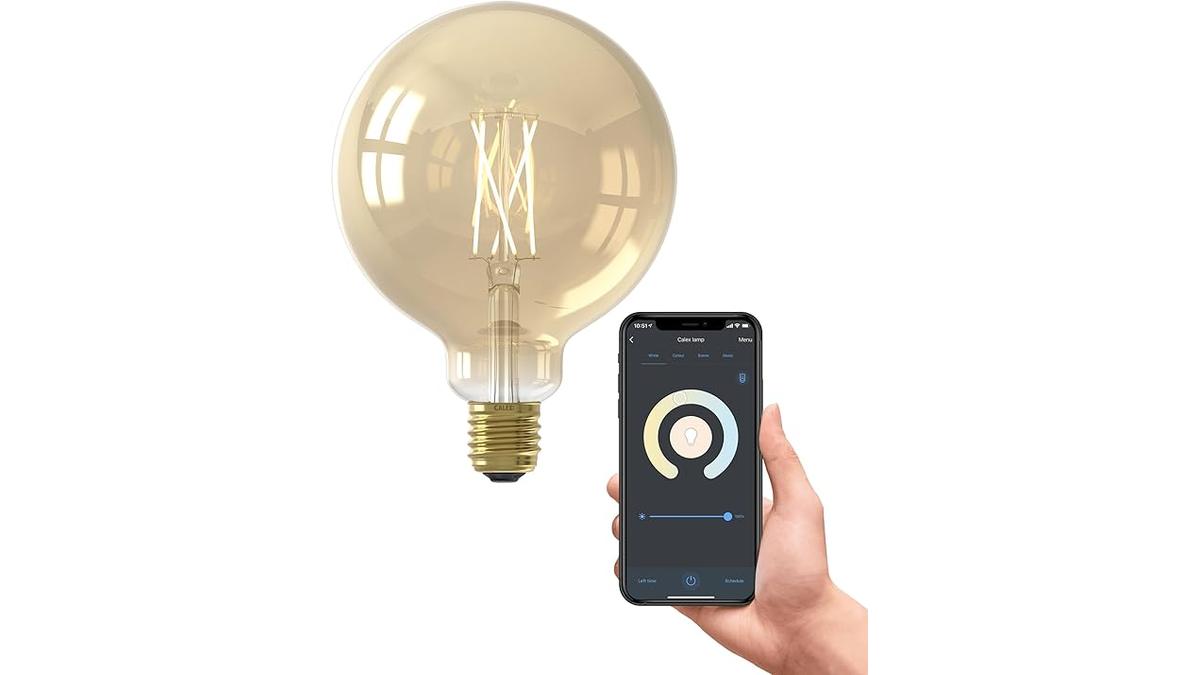 Lampadina Smart Vintage Oro CALEX E27