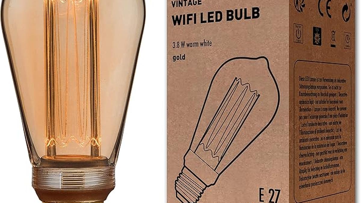 Lampadina Smart Vintage WiFi greenandco
