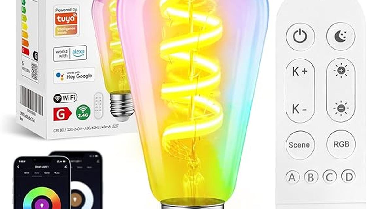 LVWIT Lampadine Smart Vintage Retrò E27